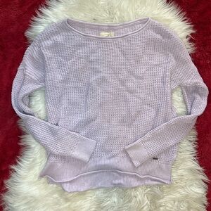 Hollister Light Purple Knit Top